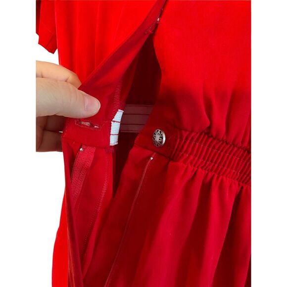 Red Jumpsuit Old‎ Money Y2K 90’s - Picture 6 of 11